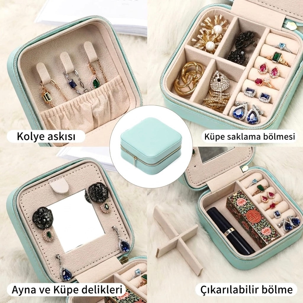 SOU Premium Suni Deri Aksesuar Çantası